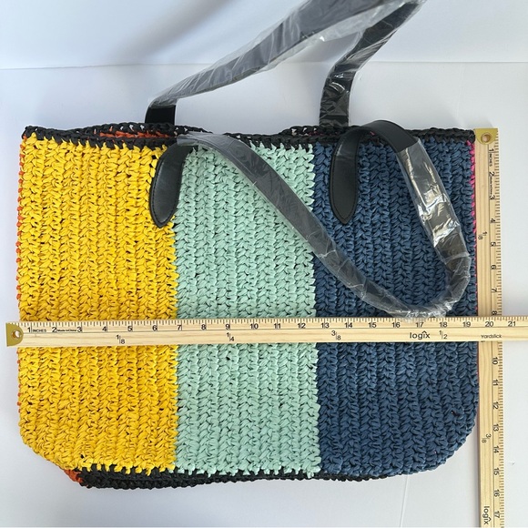 Banana Republic Pride Straw Beach Tote | New in Packaging - Picture 8 of 15